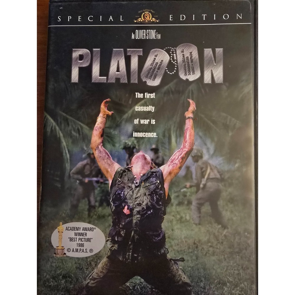 Platoon (DVD, 1986), Special Edition, Excellent‎ Condition